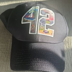 New Era Black Cap with Multicolor 42